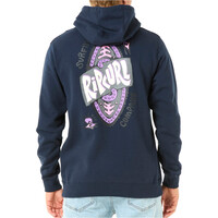 Rip Curl sudadera hombre SHIELD HOOD vista trasera