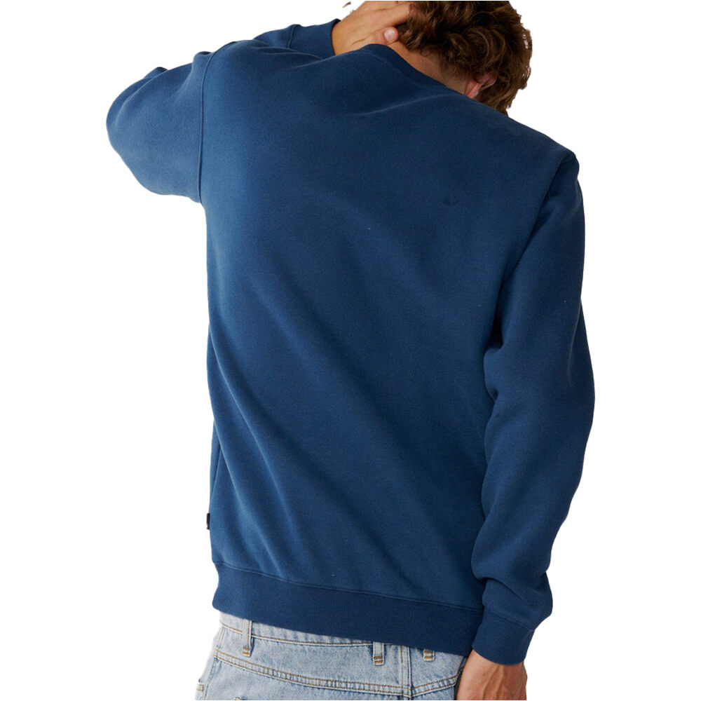 Rip Curl sudadera hombre STAPLE CREW vista trasera