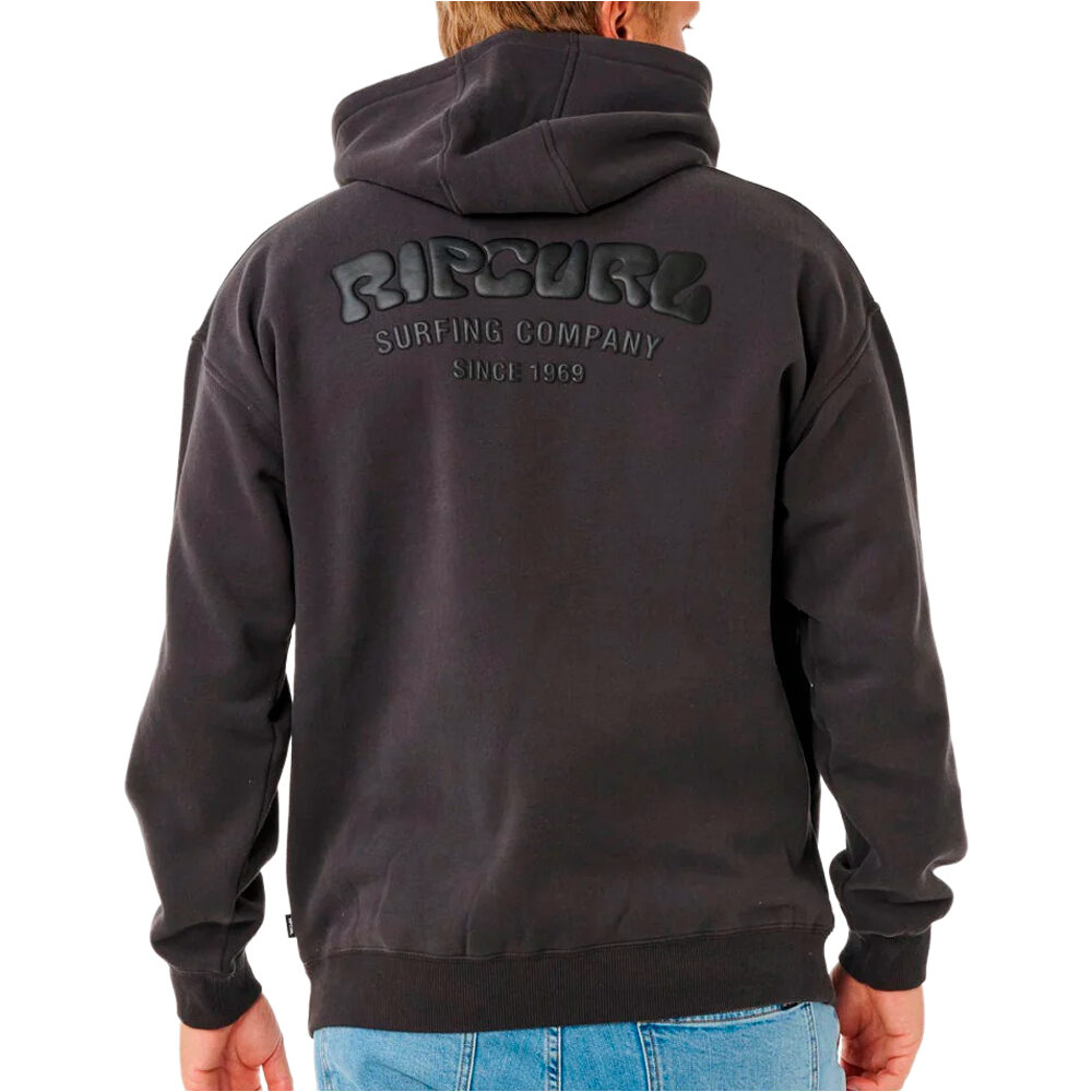 Rip Curl sudadera hombre SURF PUFF ZIP THRU vista trasera