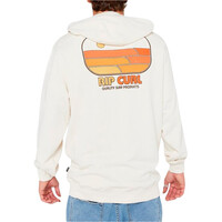 Rip Curl sudadera hombre SURF REVIVAL LINE UP HOOD vista trasera