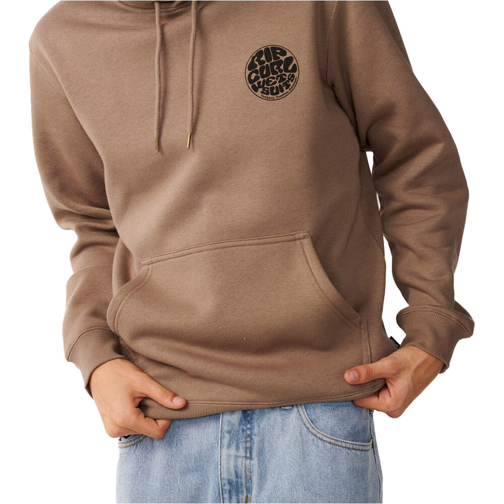 Rip Curl sudadera hombre WETSUIT ICON HOOD vista detalle