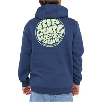 Rip Curl sudadera hombre WETSUIT ICON HOOD vista trasera