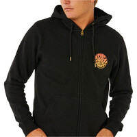 Rip Curl sudadera hombre WETTIE PASSAGE ICON ZIP THRU vista detalle