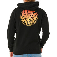 Rip Curl sudadera hombre WETTIE PASSAGE ICON ZIP THRU vista trasera