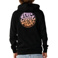 Rip Curl sudadera hombre WETTIE PASSAGE ICON ZIP THRU vista trasera