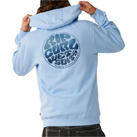 Rip Curl sudadera hombre WETTIE PASSAGE ICON ZIP THRU vista trasera