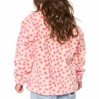 Rip Curl sudadera junior niña PARTY WAVE POLAR FLEECE - GIRL vista trasera