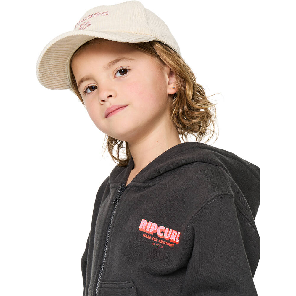 Rip Curl sudadera junior niña ROAD TRIP Z/T HOOD - GIRL vista detalle