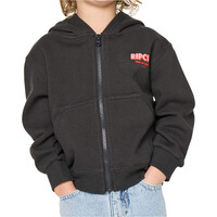 Rip Curl sudadera junior niña ROAD TRIP Z/T HOOD - GIRL vista frontal