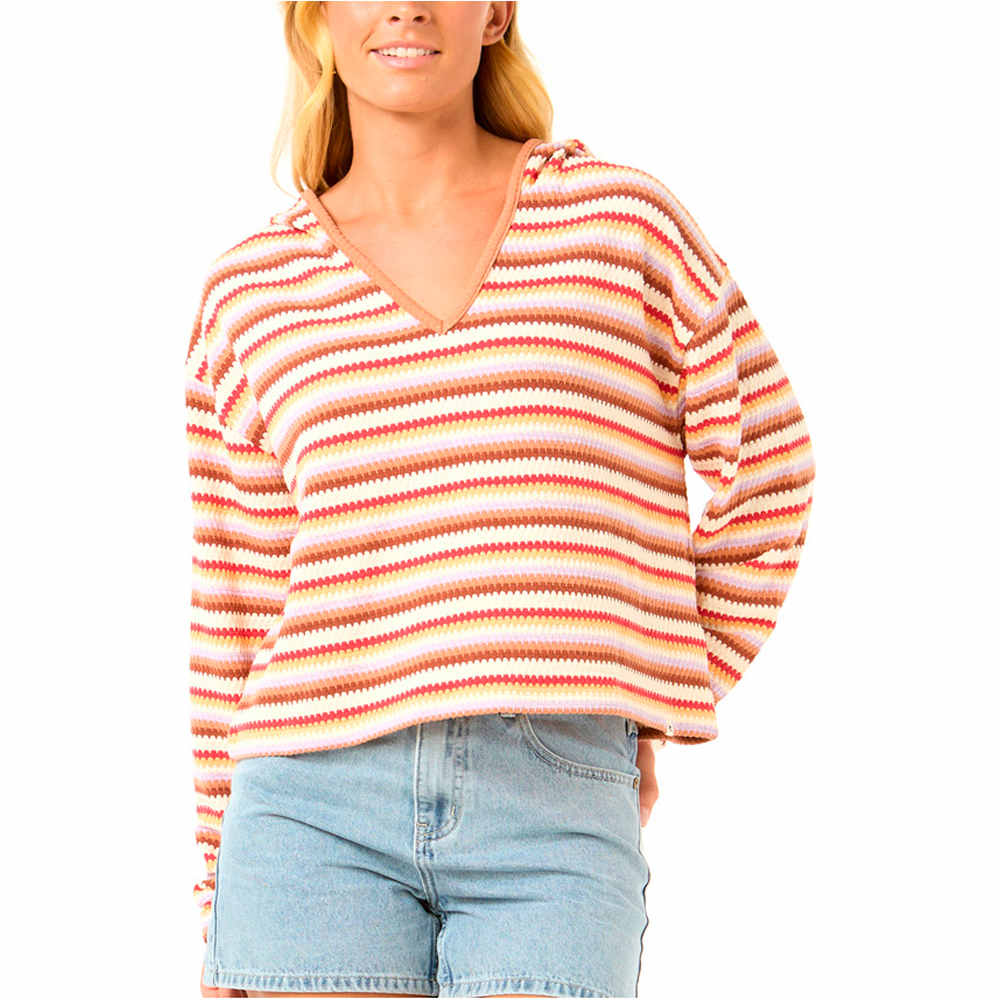 Rip Curl sudadera mujer BOBBI KNIT HOOD vista frontal