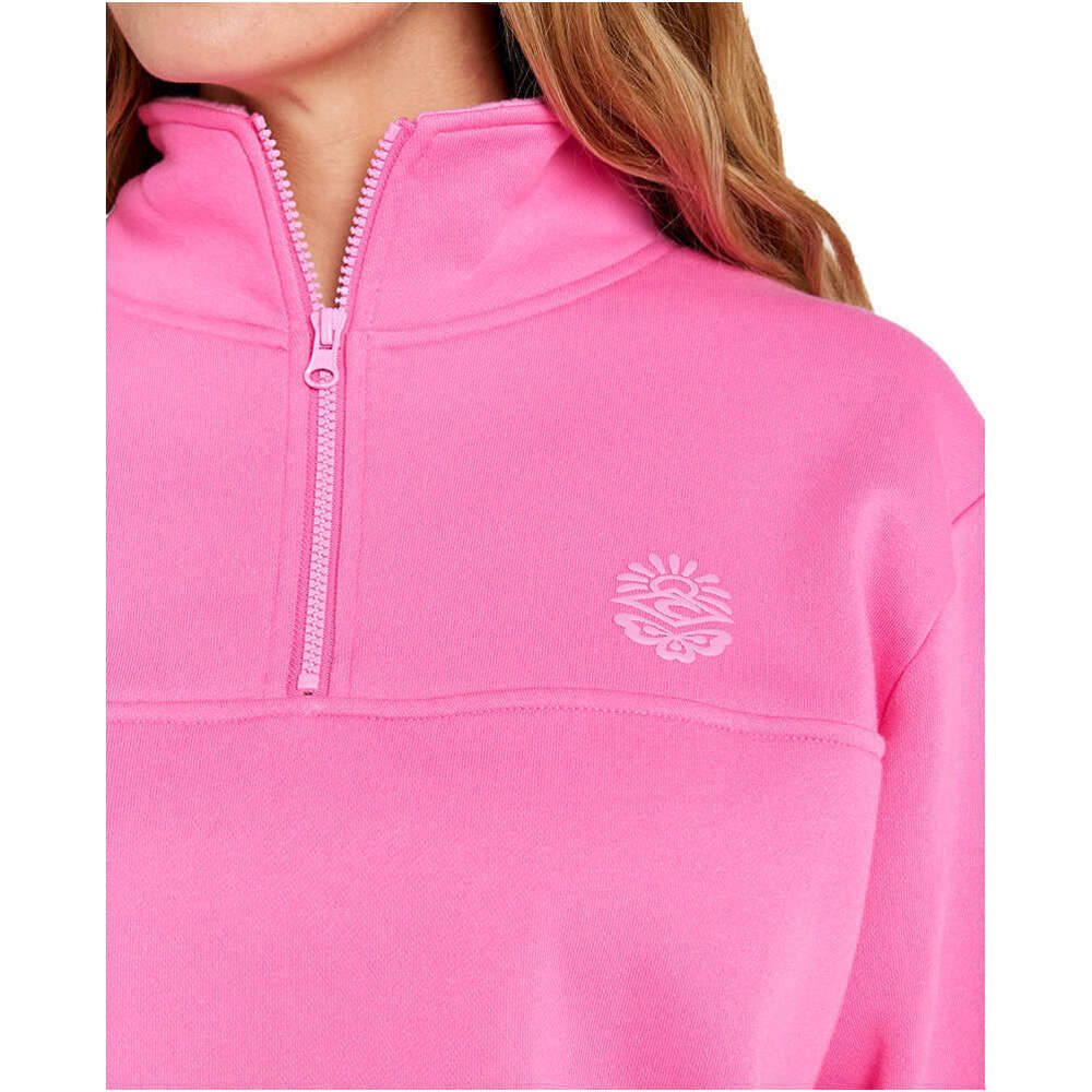 Rip Curl sudadera mujer FORTALEZA HALF ZIP FLEECE vista detalle
