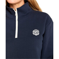 Rip Curl sudadera mujer FORTALEZA HALF ZIP FLEECE vista detalle