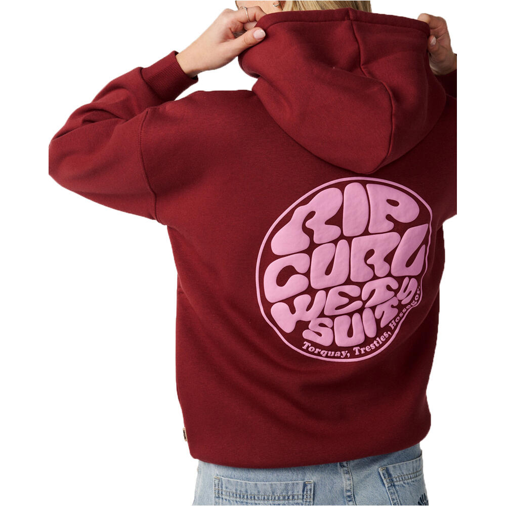 Rip Curl sudadera mujer ICONS OF SURF HERITAGE HOOD 03