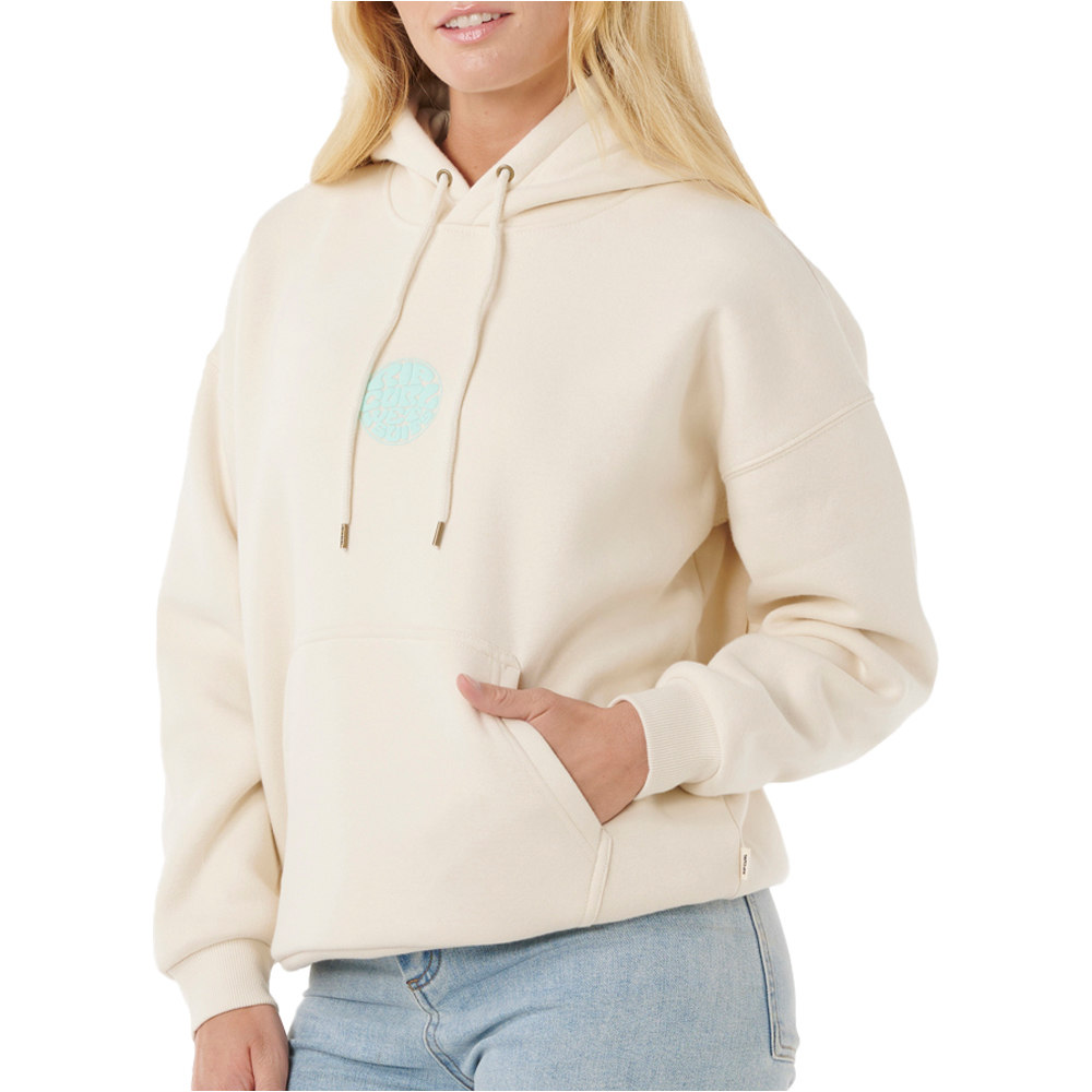 Rip Curl sudadera mujer ICONS OF SURF HERITAGE HOOD vista detalle