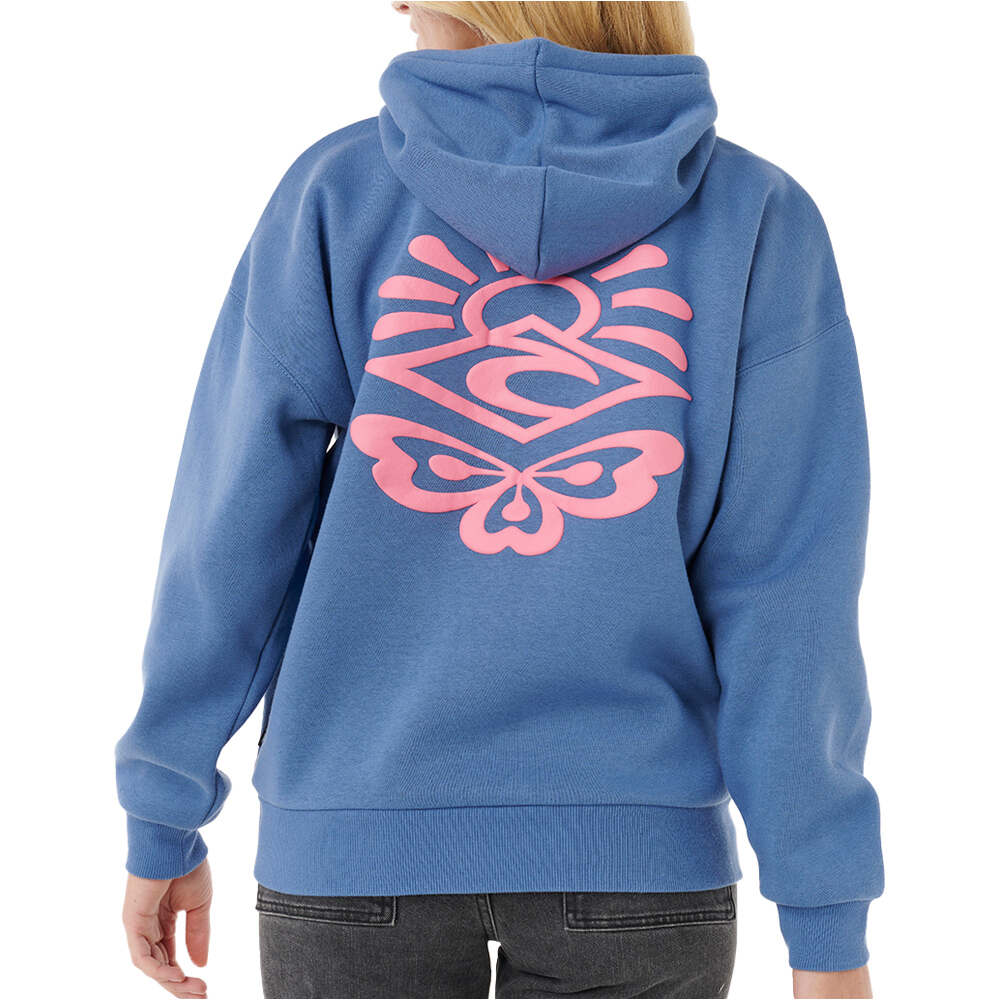 Rip Curl sudadera mujer ICONS OF SURF HERITAGE HOOD vista trasera