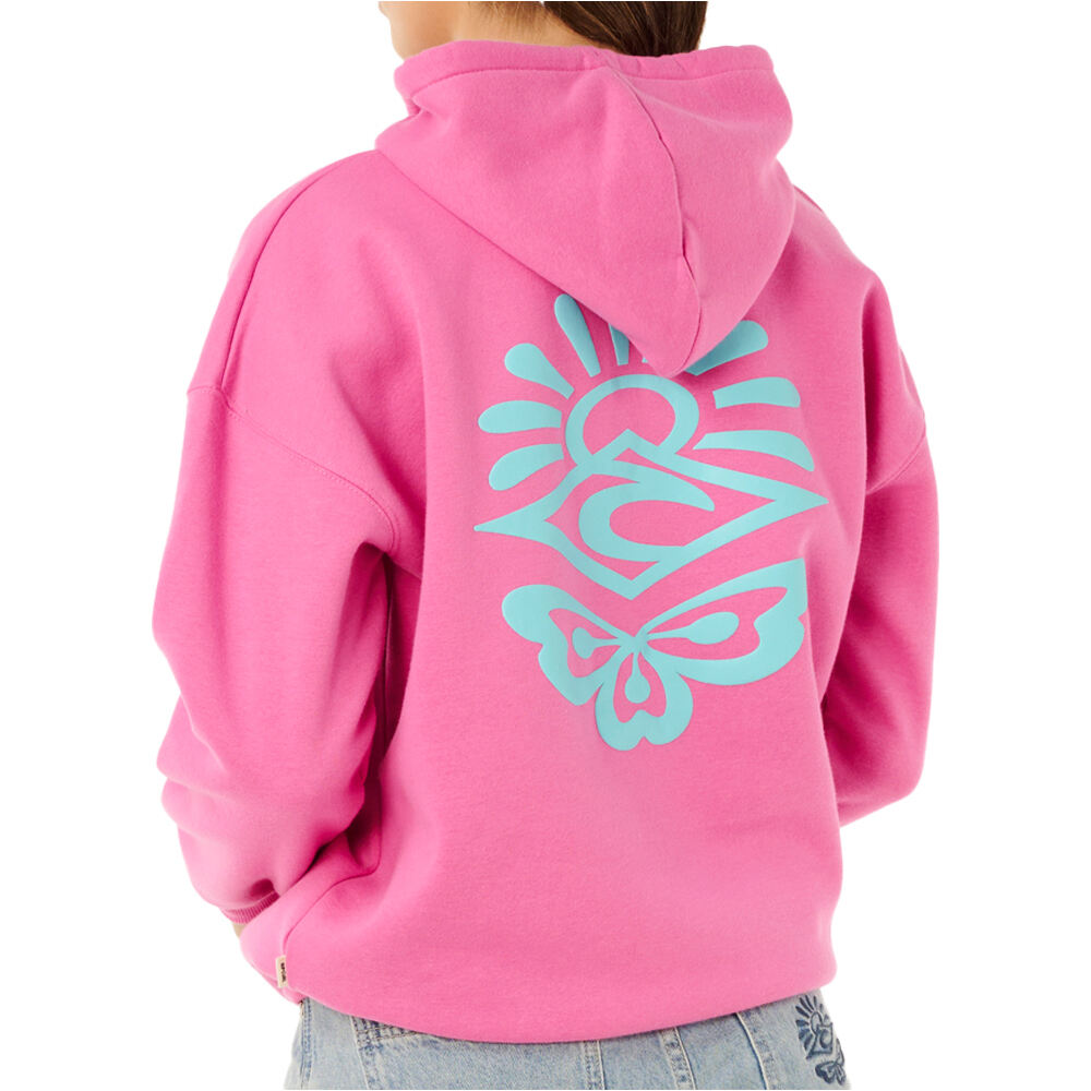 Rip Curl sudadera mujer ICONS OF SURF HERITAGE HOOD vista trasera