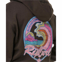 Rip Curl sudadera mujer LAY DAY RELAXED ZIP THROUGH vista detalle