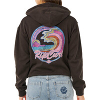 Rip Curl sudadera mujer LAY DAY RELAXED ZIP THROUGH vista trasera