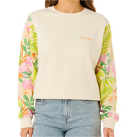 Rip Curl sudadera mujer MOLOKA CREW FLEECE vista frontal