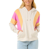 Rip Curl sudadera mujer OLALLA HOODIE FLEECE vista frontal
