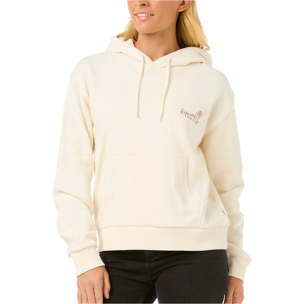Rip Curl sudadera mujer PARADISE BAY RELAXED HOOD vista detalle