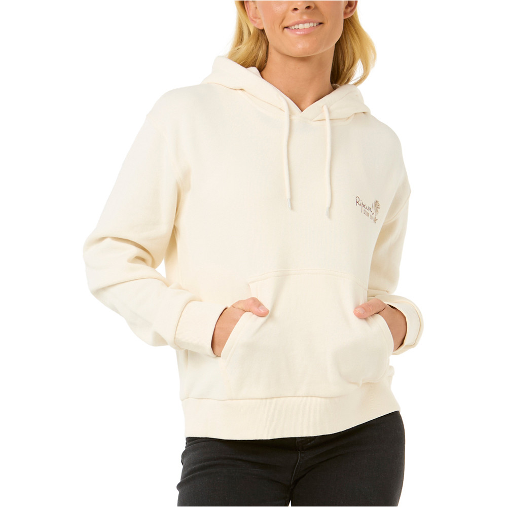 Rip Curl sudadera mujer PARADISE BAY RELAXED HOOD vista frontal