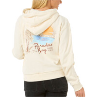 Rip Curl sudadera mujer PARADISE BAY RELAXED HOOD vista trasera
