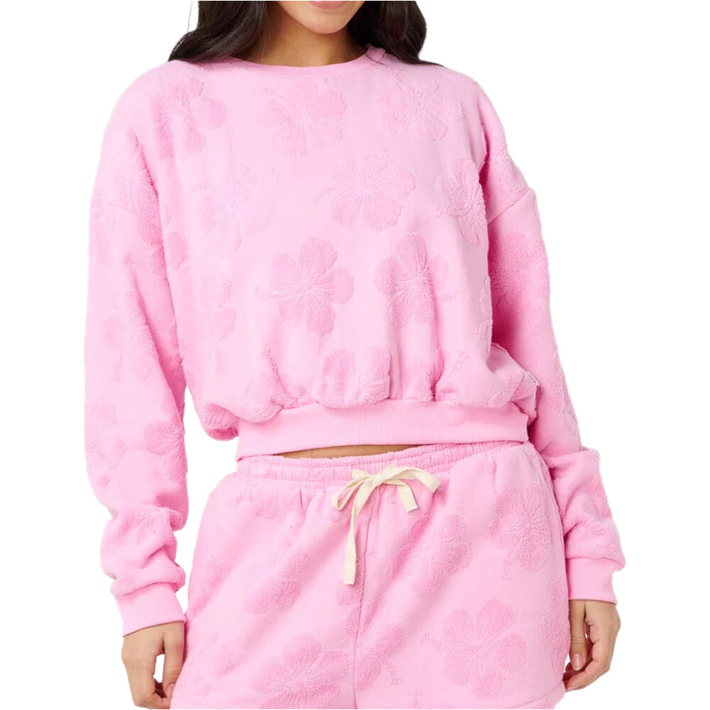 Rip Curl sudadera mujer PARADISE TERRY CREW vista frontal