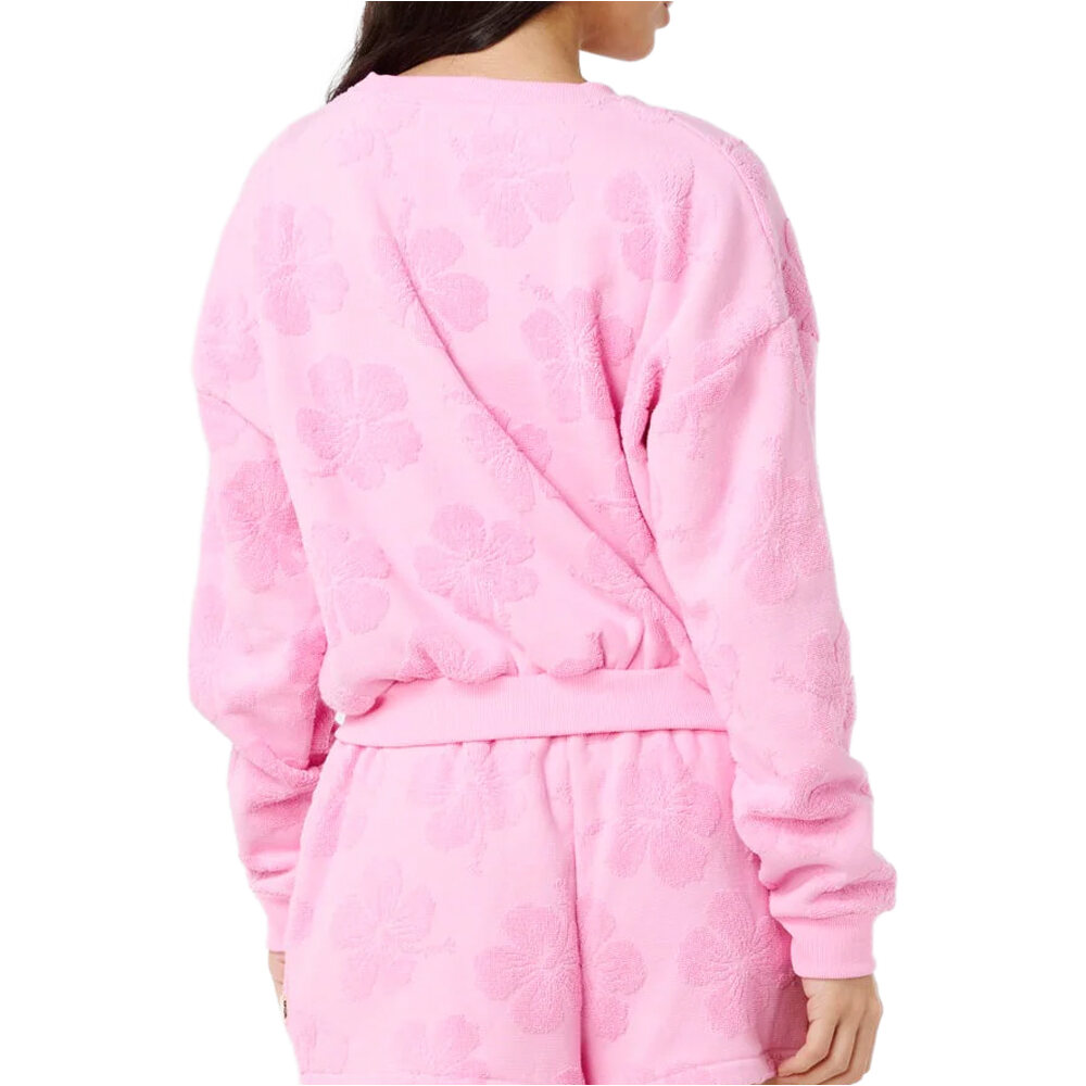 Rip Curl sudadera mujer PARADISE TERRY CREW vista trasera