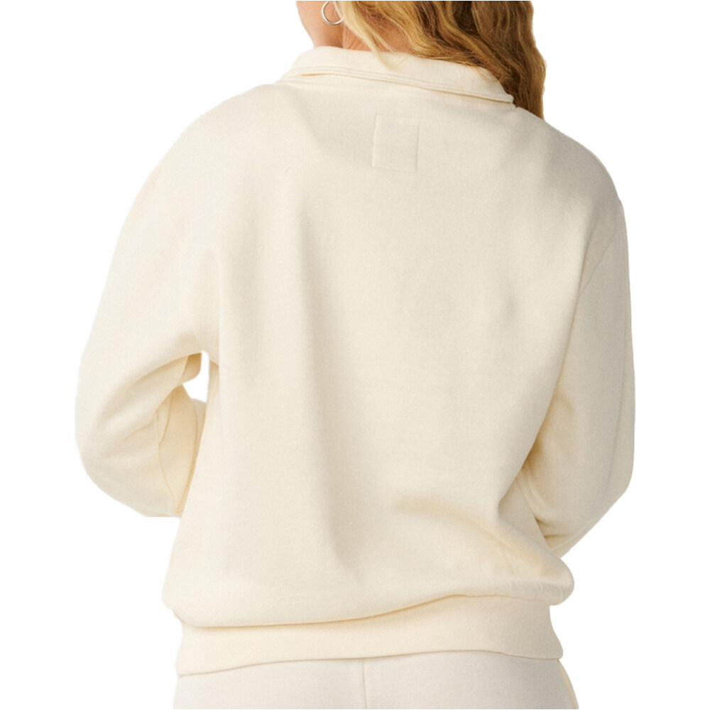 Rip Curl sudadera mujer PARTY WAVE 1/2 ZIP vista trasera