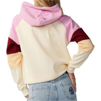 Rip Curl sudadera mujer PARTY WAVE COLOUR BLOCK Z/T vista trasera
