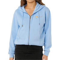 Rip Curl sudadera mujer POOLSIDE ZIP THRU RELAXED HOOD vista frontal