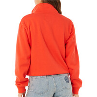 Rip Curl sudadera mujer RC HEART HALF ZIP FLEECE vista trasera