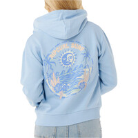 Rip Curl sudadera mujer SUMMER ZIP THRU HOOD vista trasera