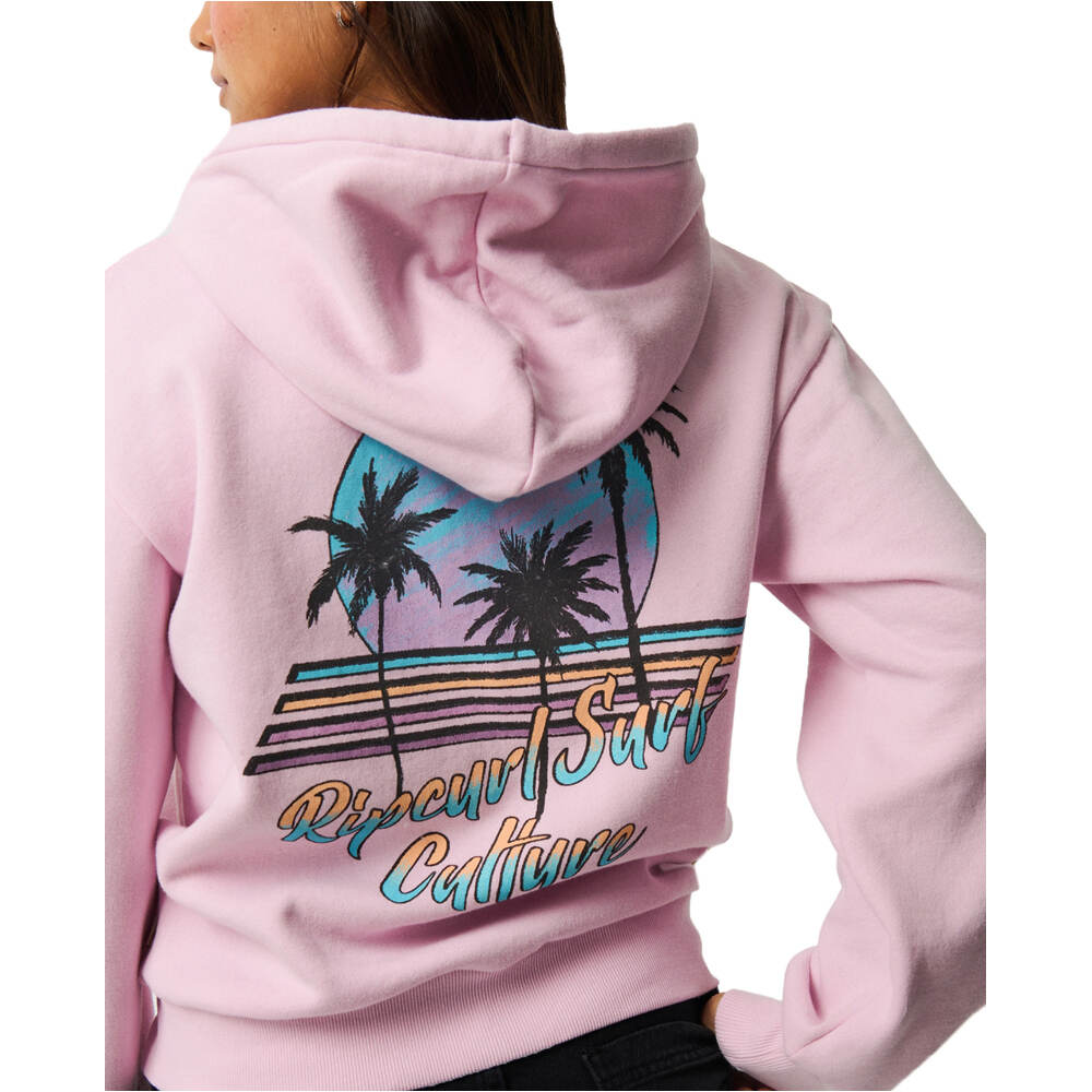 Rip Curl sudadera mujer SURF CULTURE STANDARD ZIP THRU vista detalle
