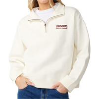 Rip Curl sudadera mujer SURF PUFF 1/4 ZIP vista frontal