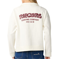 Rip Curl sudadera mujer SURF PUFF 1/4 ZIP vista trasera
