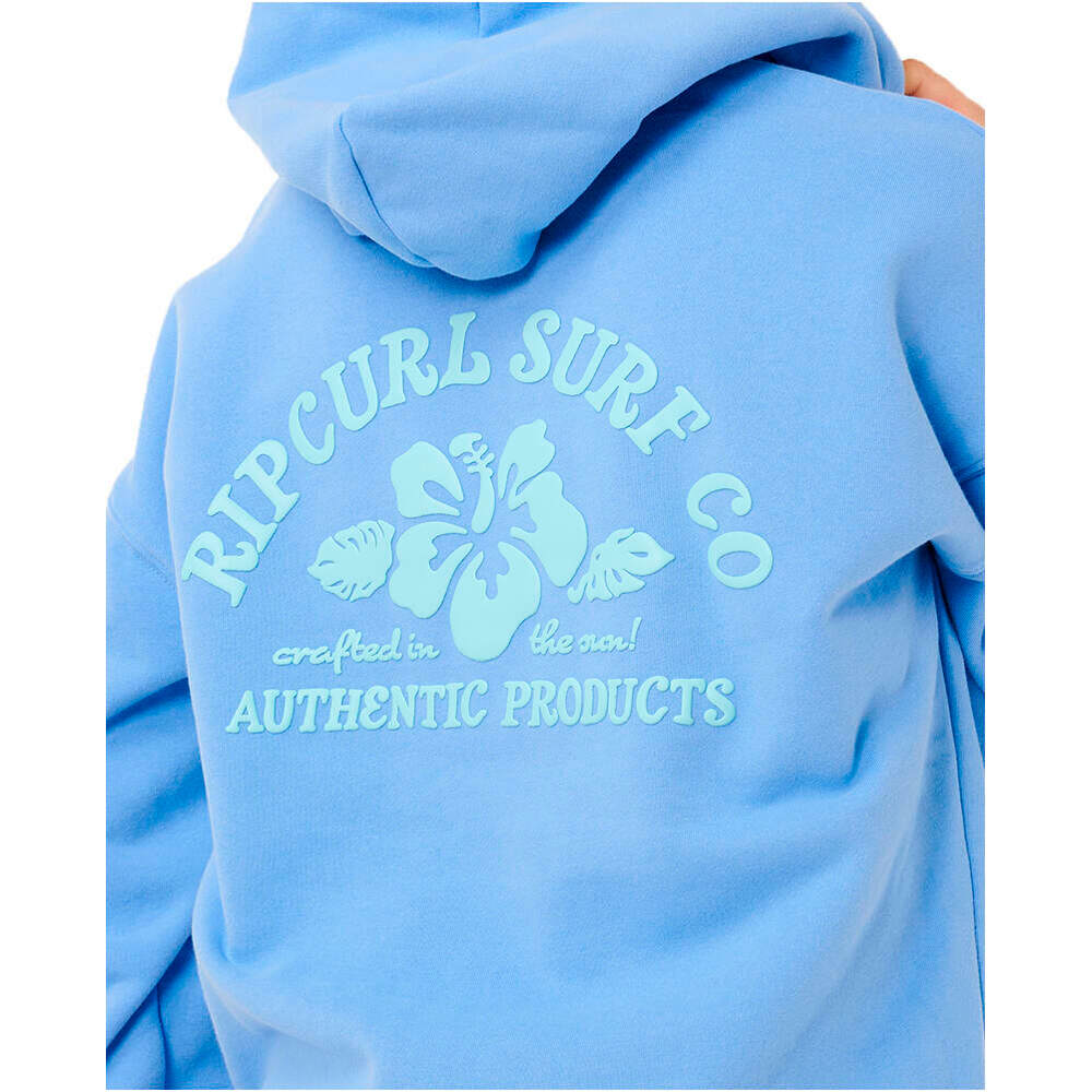 Rip Curl sudadera mujer SURF PUFF HERITAGE HOOD P/P vista detalle