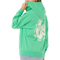 Rip Curl sudadera mujer SURF PUFF HERITAGE HOOD P/P vista trasera
