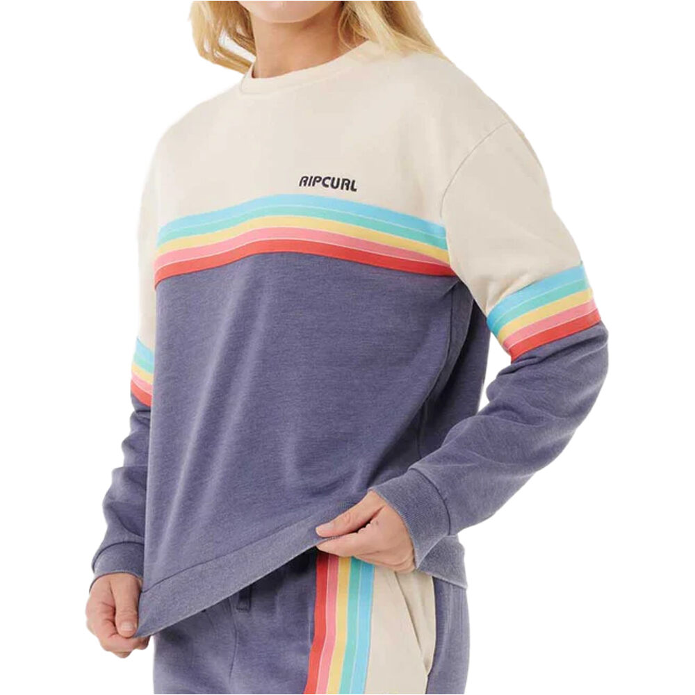 Rip Curl sudadera mujer SURF REVIVAL CREW vista detalle