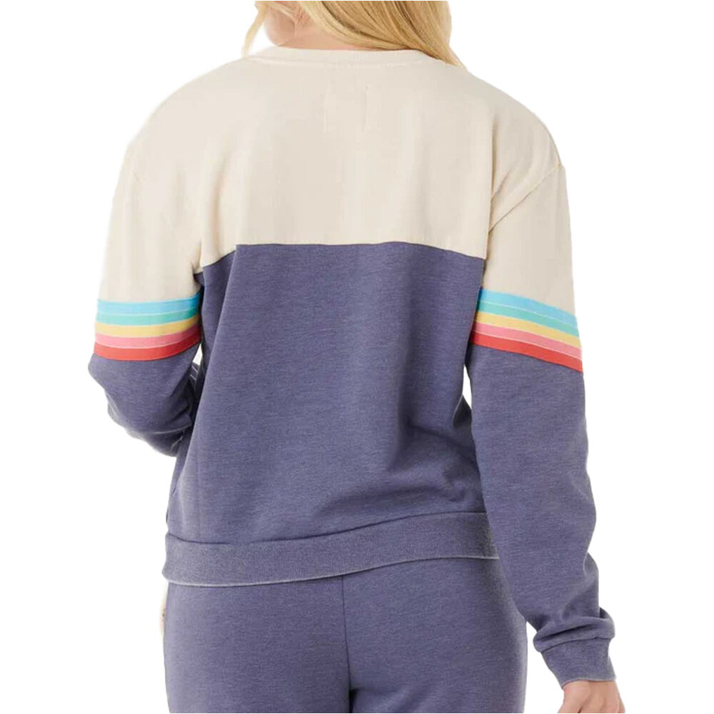 Rip Curl sudadera mujer SURF REVIVAL CREW vista trasera