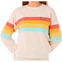 Rip Curl sudadera mujer SURF REVIVAL RELAXED CREW vista frontal