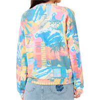 Rip Curl sudadera mujer SURF SIDE RELAXED CREW vista trasera
