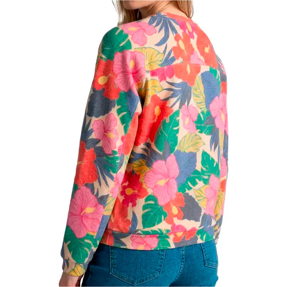Rip Curl sudadera mujer SURF SIDE RELAXED CREW vista trasera