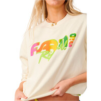 Rip Curl sudadera mujer TROPICAL GROOVE OVERSIZE CREW vista detalle