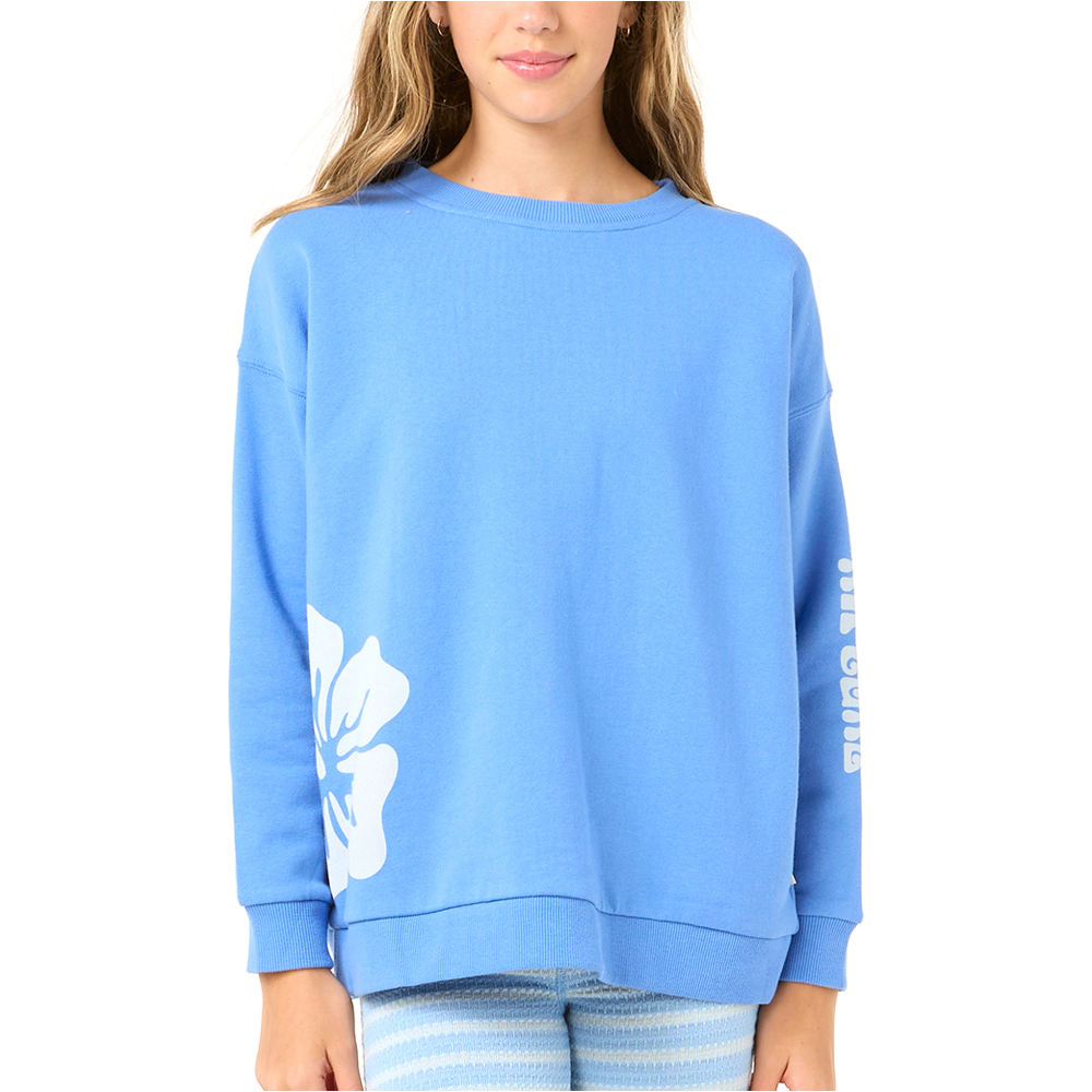 Rip Curl sudadera niña BLISS CREW-GIRL vista frontal