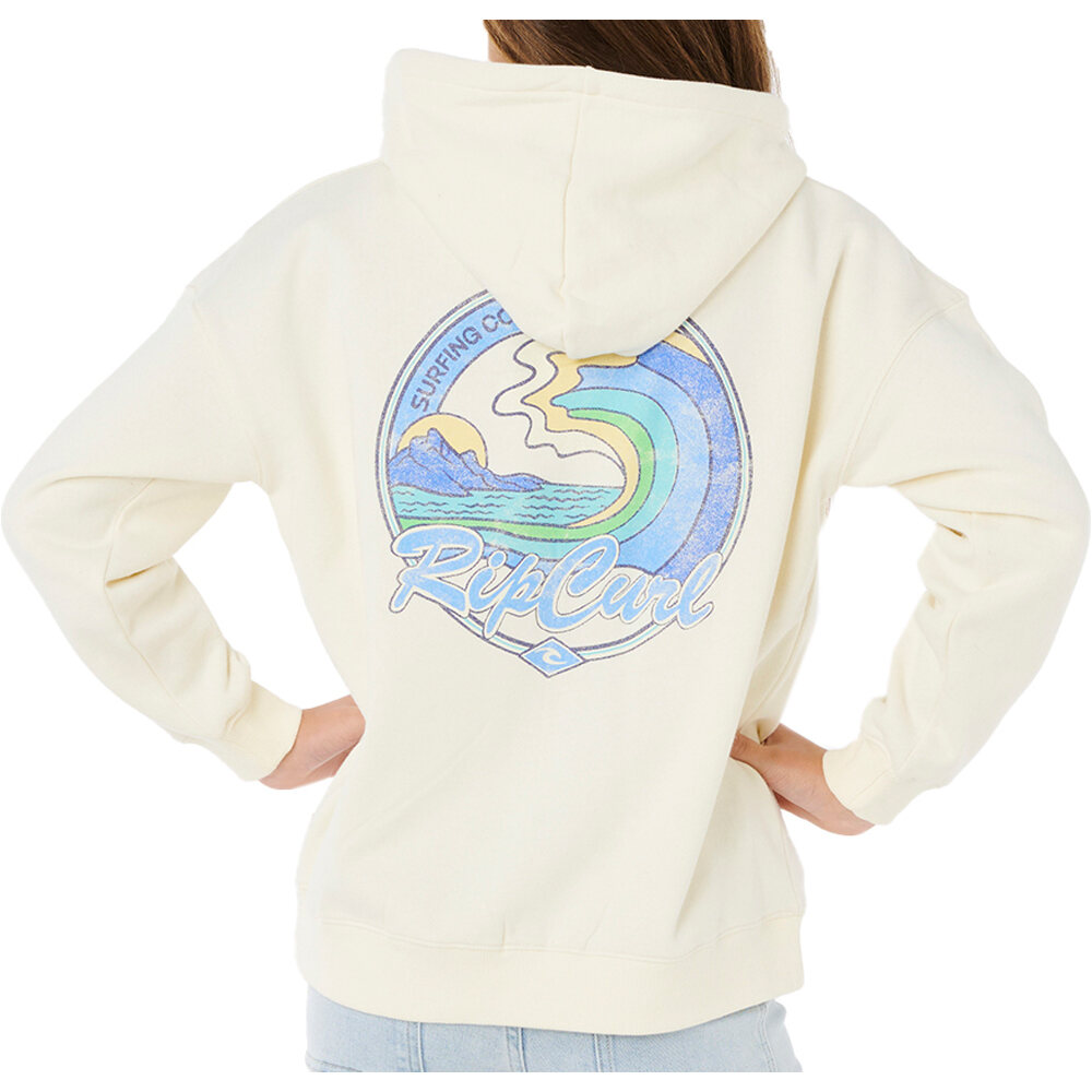 Rip Curl sudadera niña LAY DAY RELAXED Z/T-GIRL vista detalle