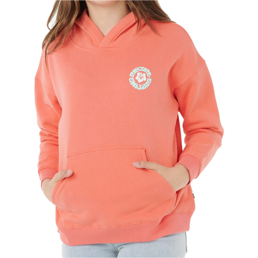 Rip Curl sudadera niña LUXE SURFHOOD-GIRL vista frontal