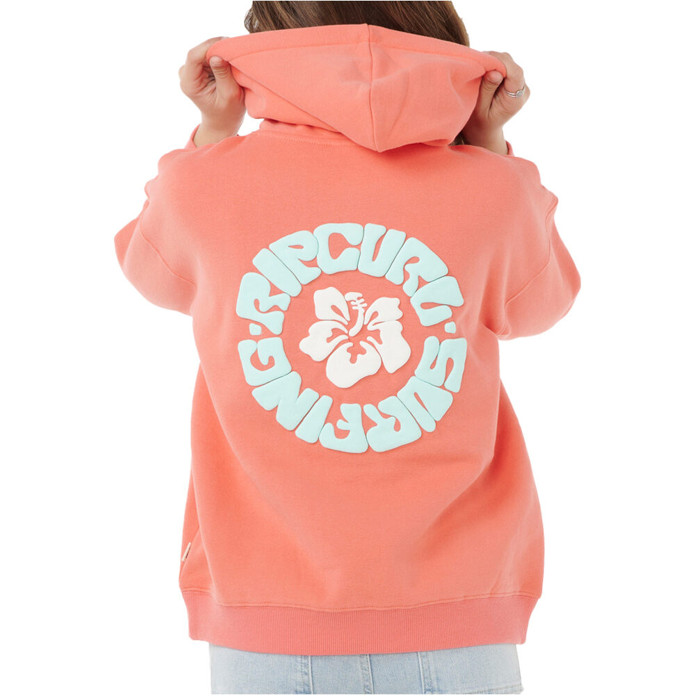 Rip Curl sudadera niña LUXE SURFHOOD-GIRL vista trasera