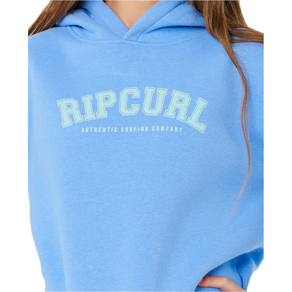 Rip Curl sudadera niña STAPLE VARISTY HOOD -GIRL vista detalle